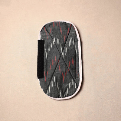 Buy  Handmade Cotton Black Fridge Handle Cover 12