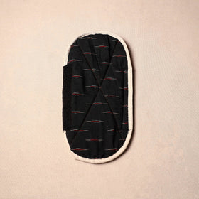 Buy  Handmade Cotton Black Fridge Handle Cover