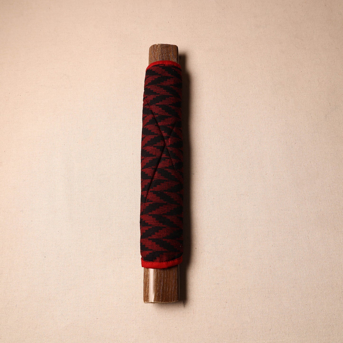 Buy Handmade Cotton Black Fridge Handle Cover