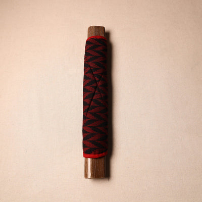 Buy Handmade Cotton Black Fridge Handle Cover