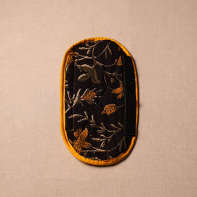 Buy Handmade Cotton Black Fridge Handle Cover