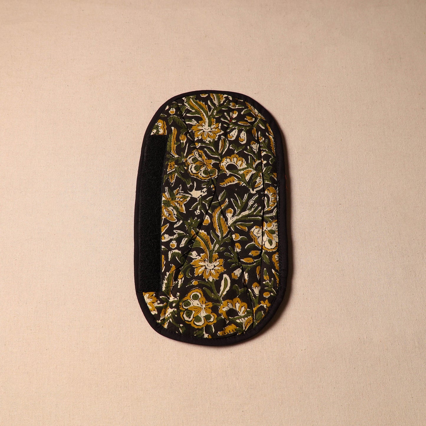 Black - handmade cotton fridge handle cover 16 - handcrafted