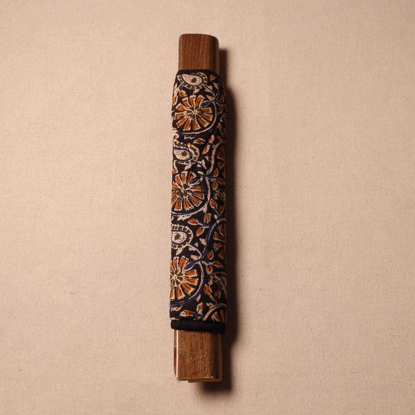 Buy Handmade Cotton Black Fridge Handle Cover 169