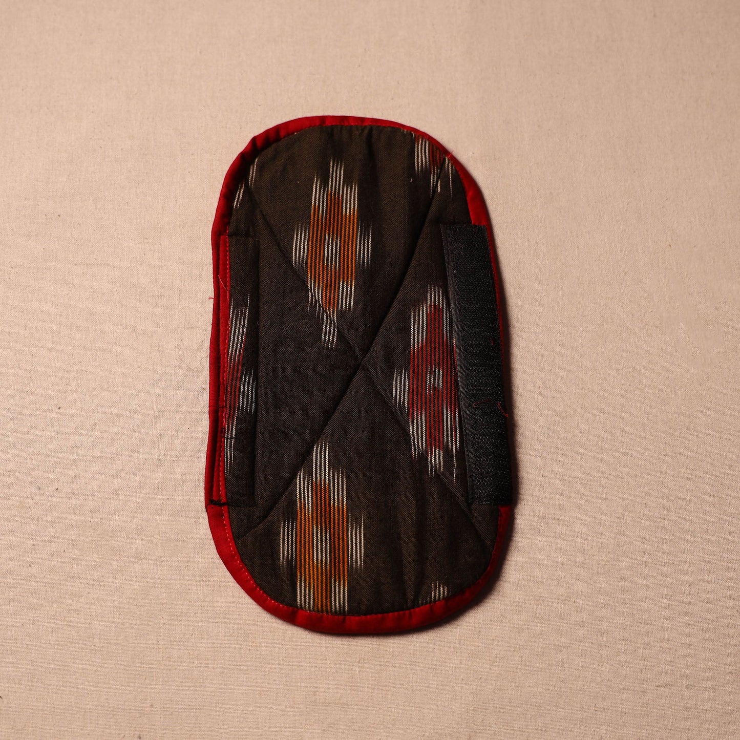 Buy Handmade Cotton Black Fridge Handle Cover