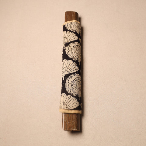 Buy Black Handmade Cotton Fridge Handle Cover