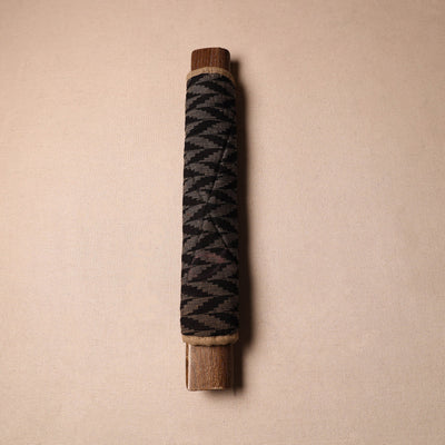 Black - handmade cotton fridge handle cover 27 - handcrafted