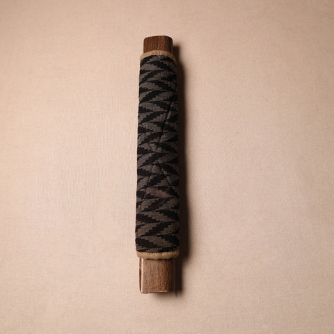 Black - handmade cotton fridge handle cover 27 - handcrafted