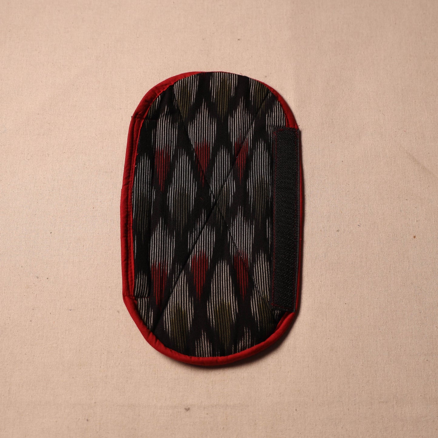 Buy Handmade Cotton Black Fridge Handle Cover 41