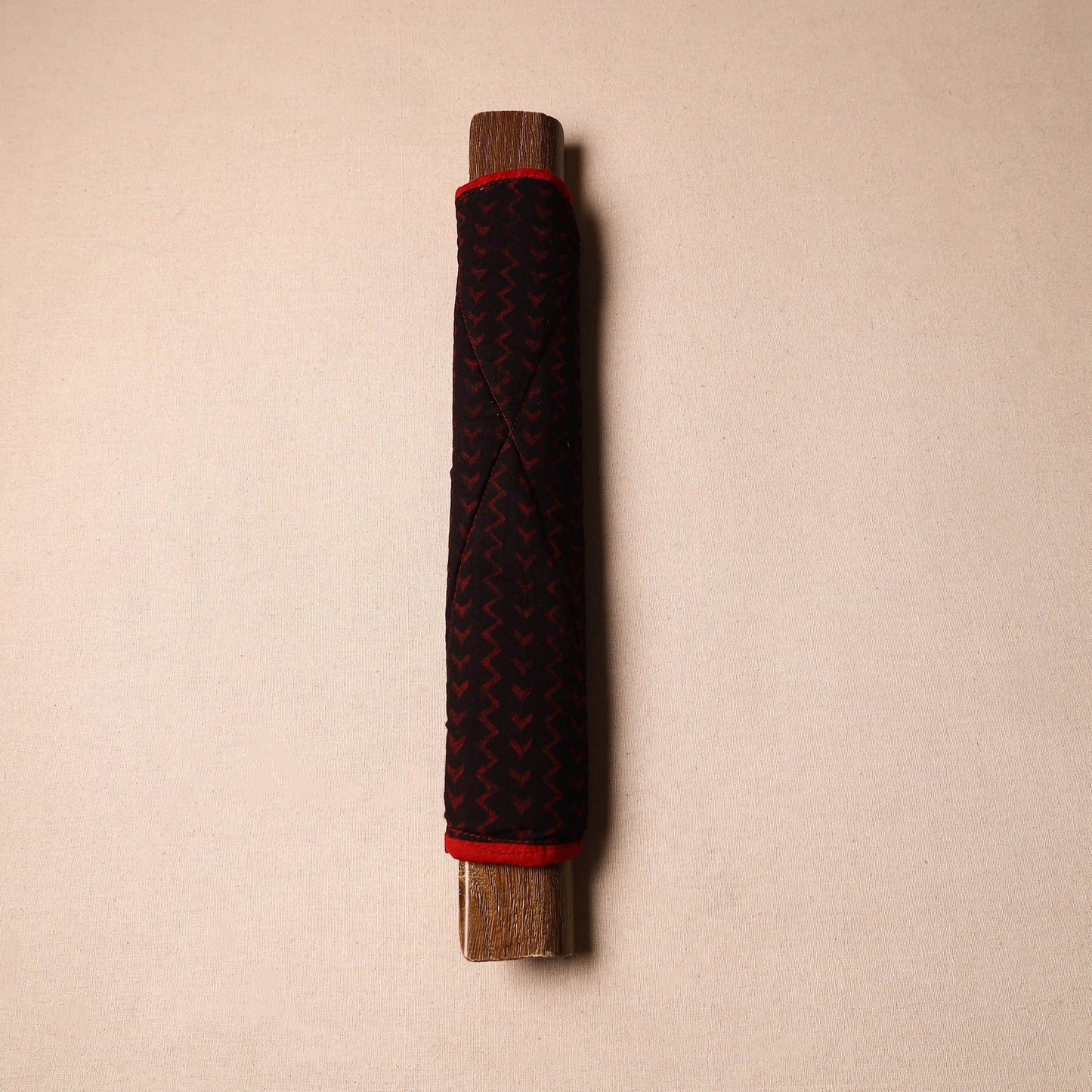 Buy Handmade Cotton Black Fridge Handle Cover