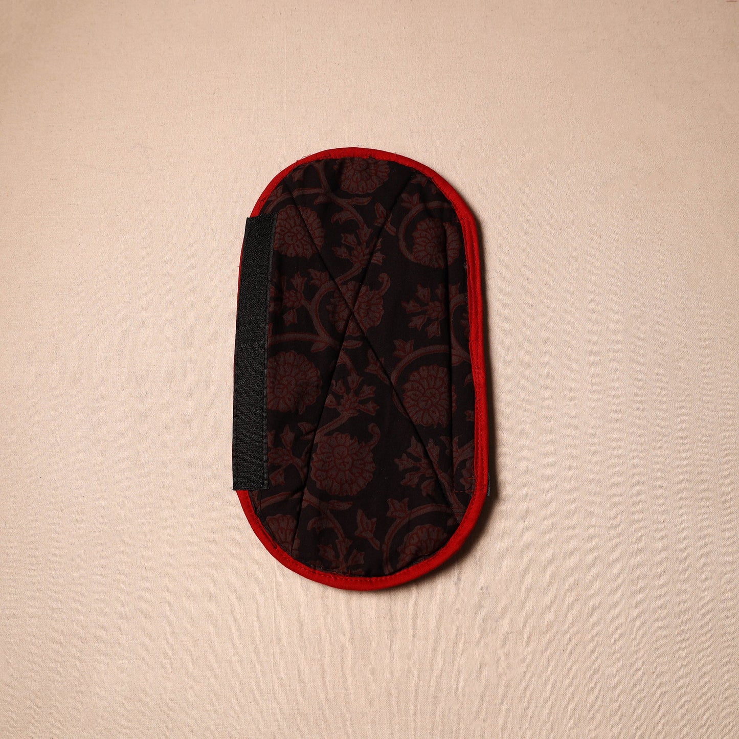 Buy Handmade Cotton Black Fridge Handle Cover