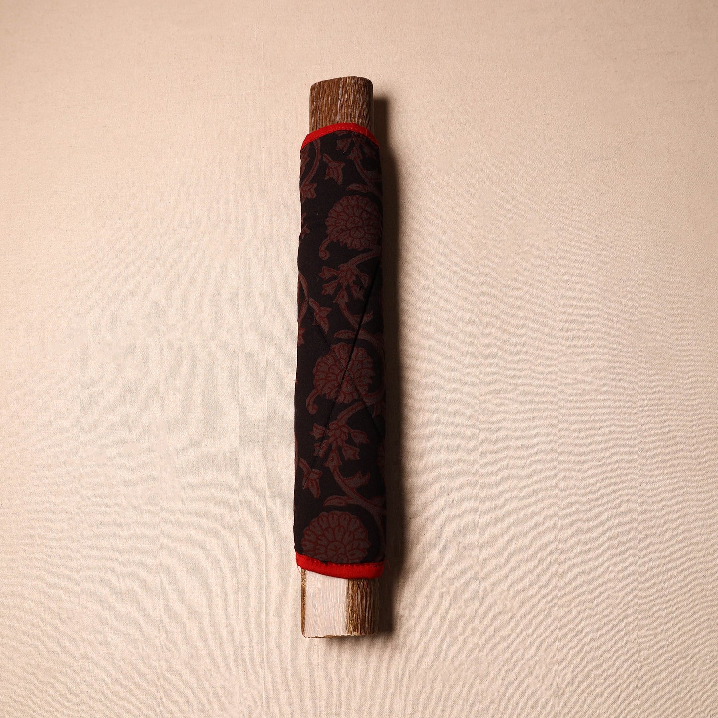 Buy Handmade Cotton Black Fridge Handle Cover