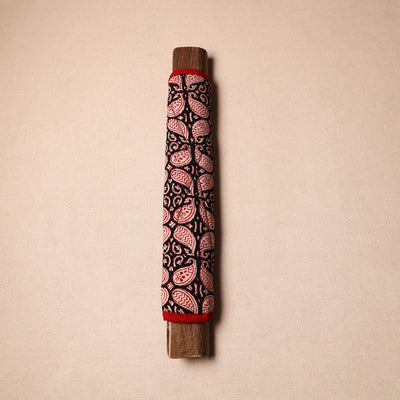 Buy Black Handmade Cotton Fridge Handle Cover