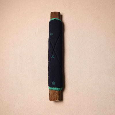 Buy Handmade Cotton Black Fridge Handle Cover