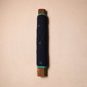 Buy Handmade Cotton Black Fridge Handle Cover