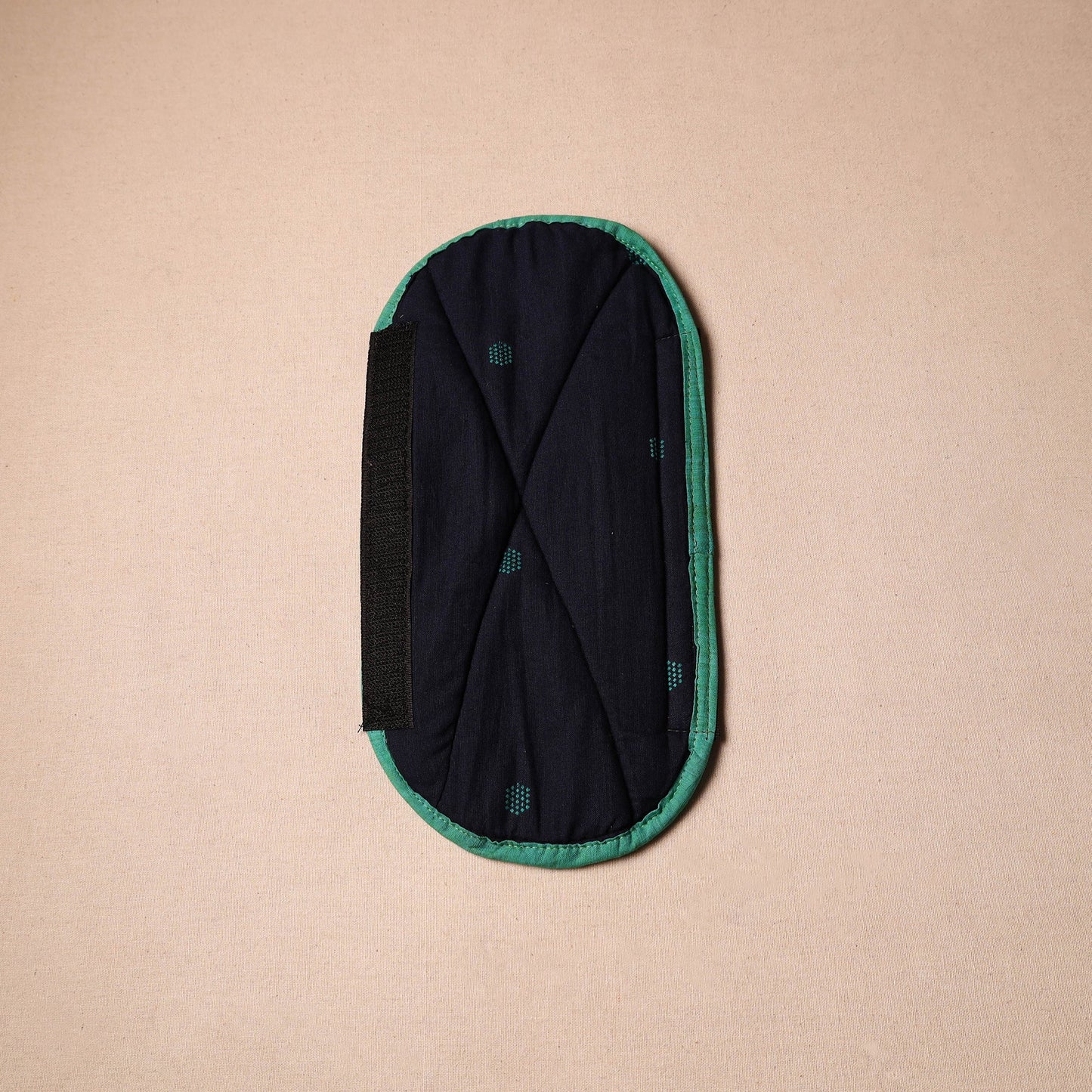 Buy Handmade Cotton Black Fridge Handle Cover