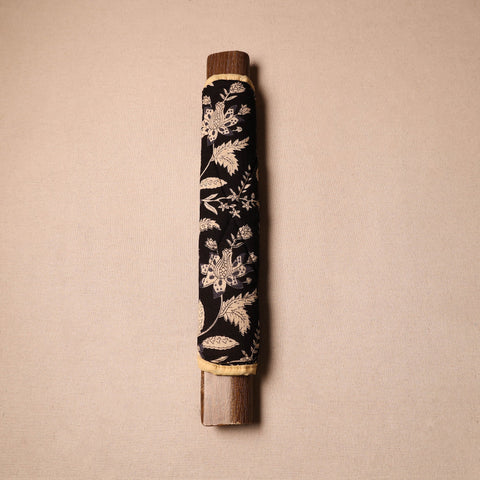 Buy Handmade Cotton Black Fridge Handle Cover