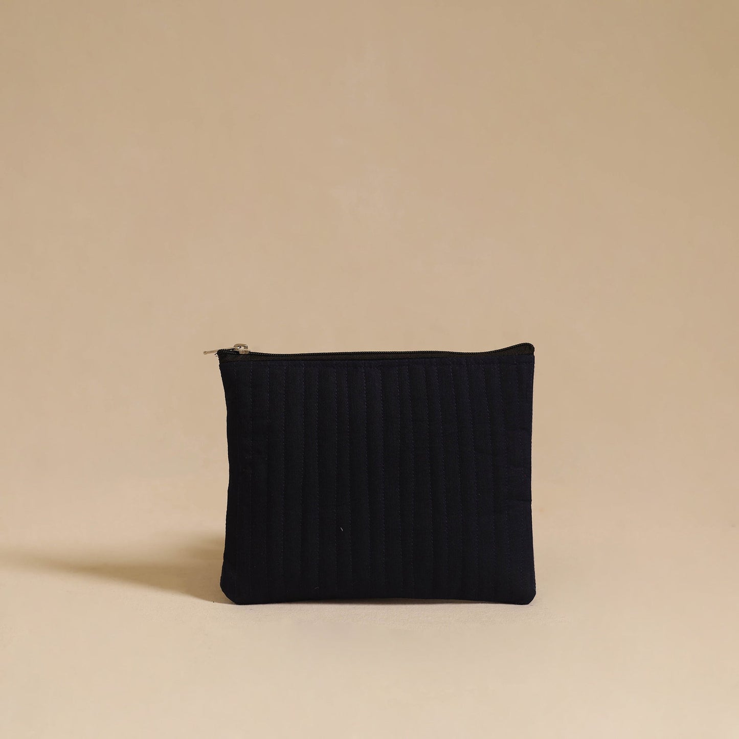 Black - handmade cotton multipurpose utility pouch (set