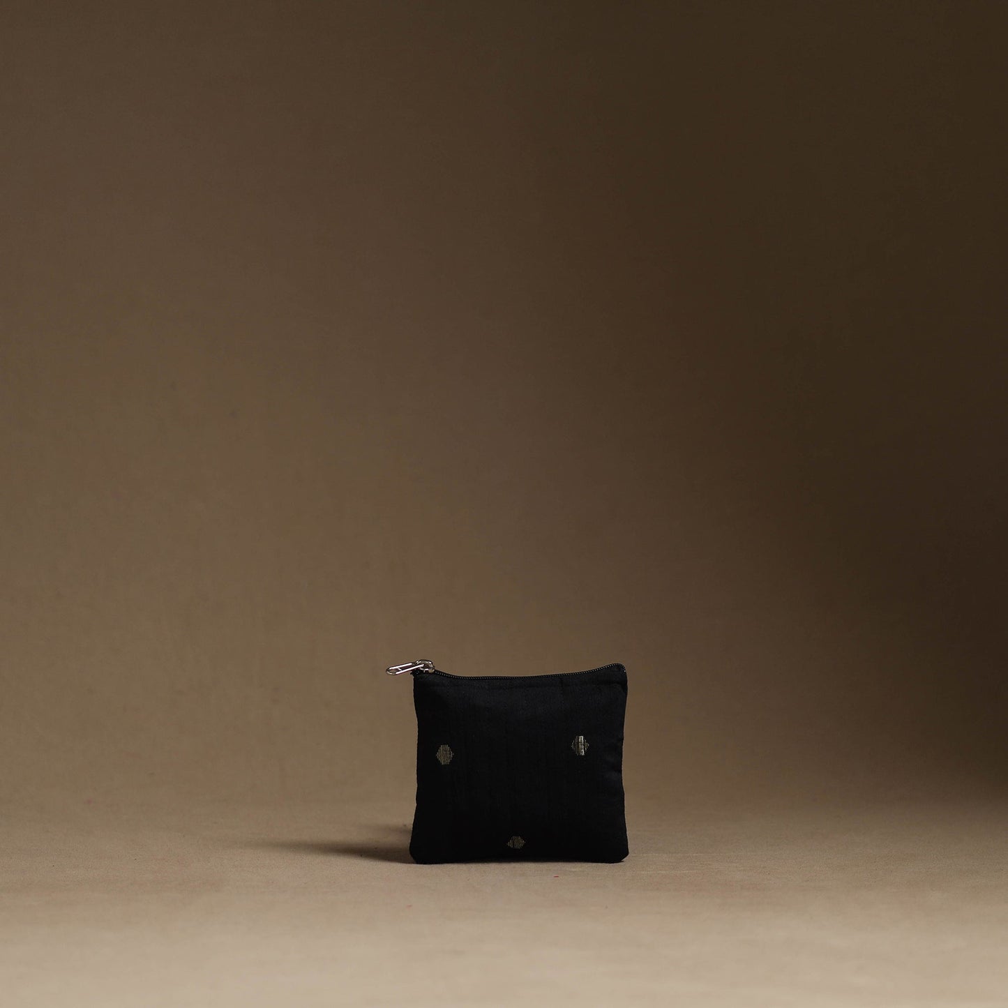 Black - handmade cotton multipurpose utility pouches (set