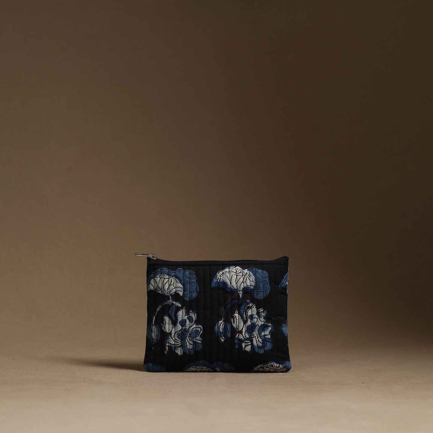 Black - handmade cotton multipurpose utility pouches (set