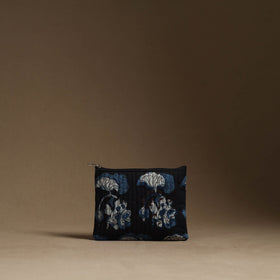 Black - handmade cotton multipurpose utility pouches (set