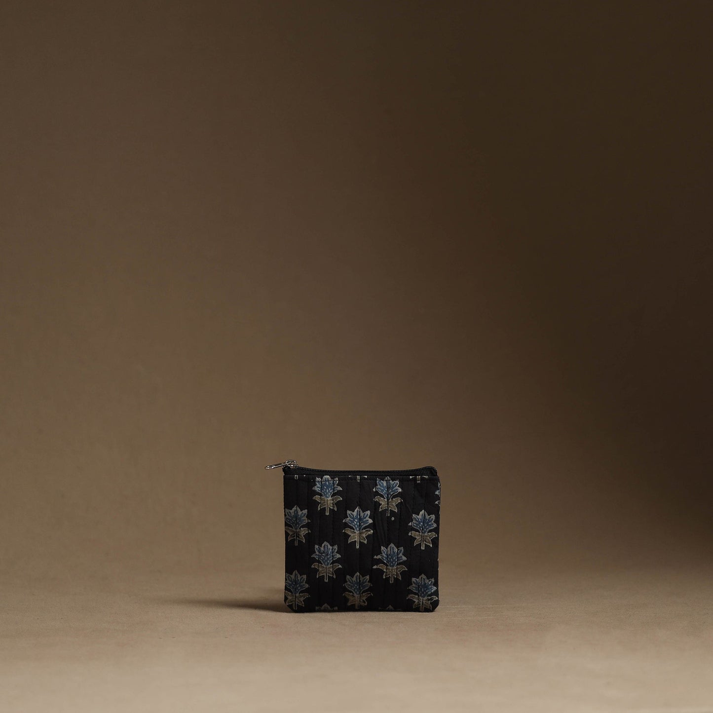 Black - handmade cotton multipurpose utility pouches (set