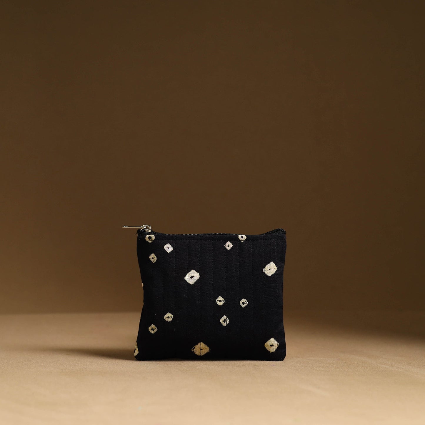 Black - handmade cotton multipurpose utility pouches (set