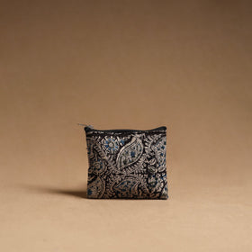 Black Handmade Cotton Multipurpose Utility Pouches (set of 3)