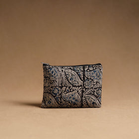 Black Handmade Cotton Multipurpose Utility Pouches (set of 3)