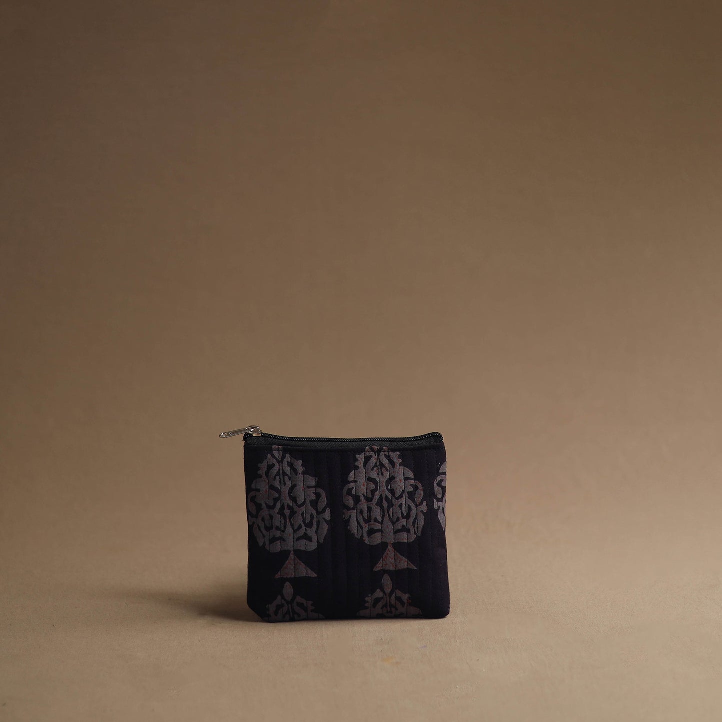 Black - handmade cotton multipurpose utility pouches (set