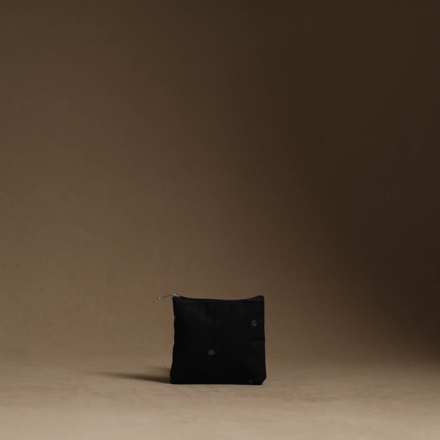 Black - handmade cotton multipurpose utility pouches (set