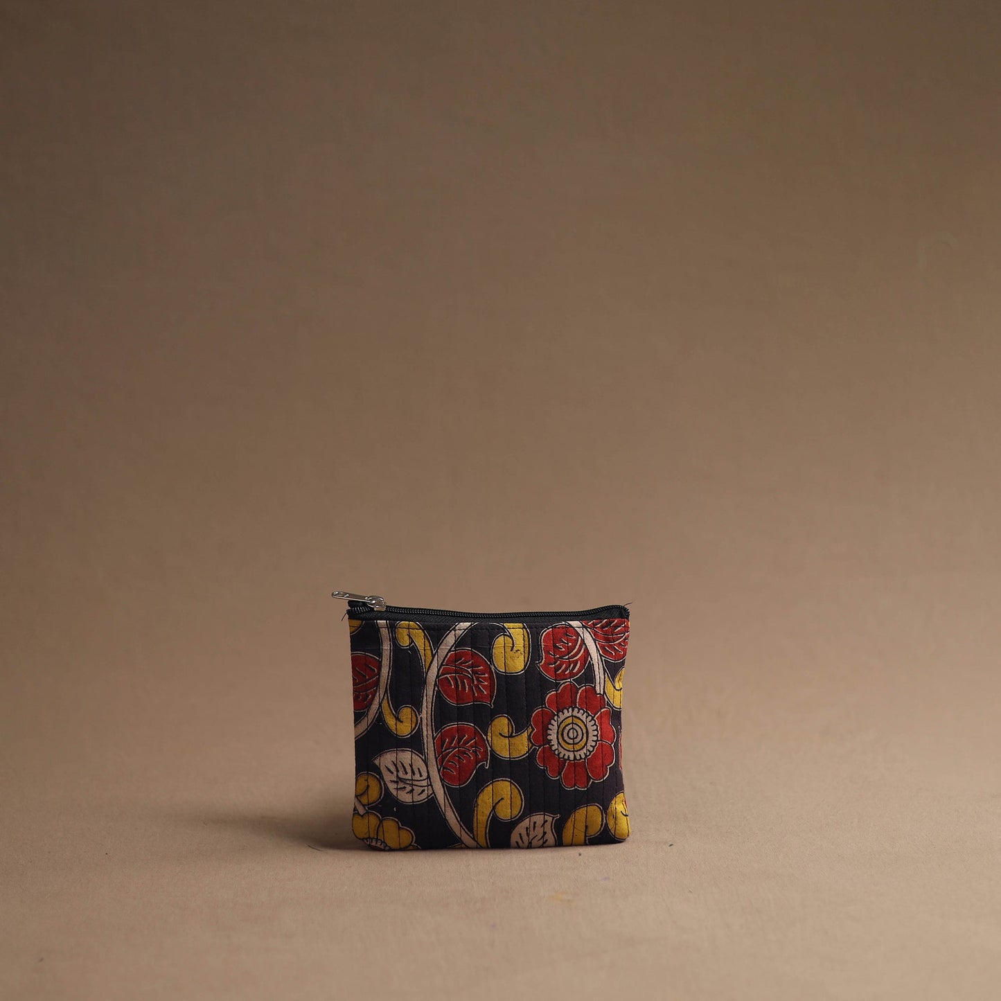 Black - handmade cotton multipurpose utility pouches (set