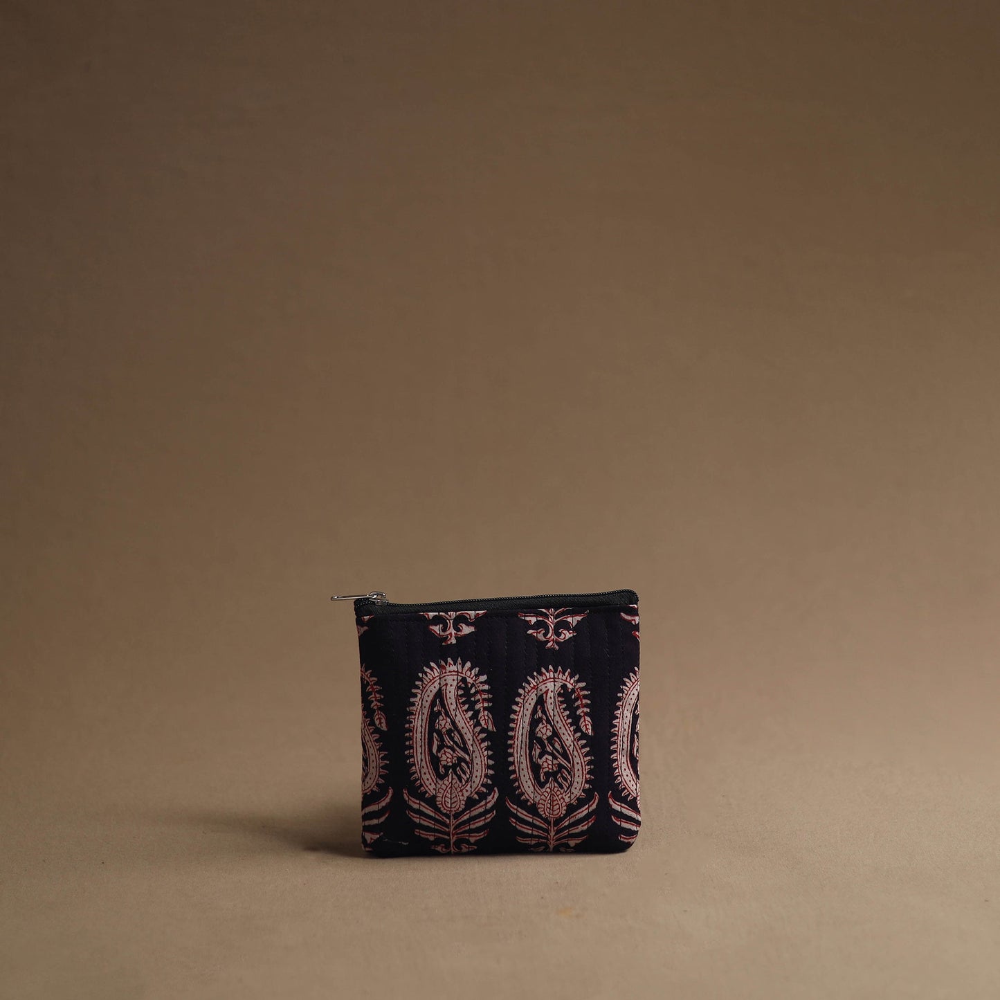 Black Handmade Cotton Multipurpose Utility Pouches (set of 3)