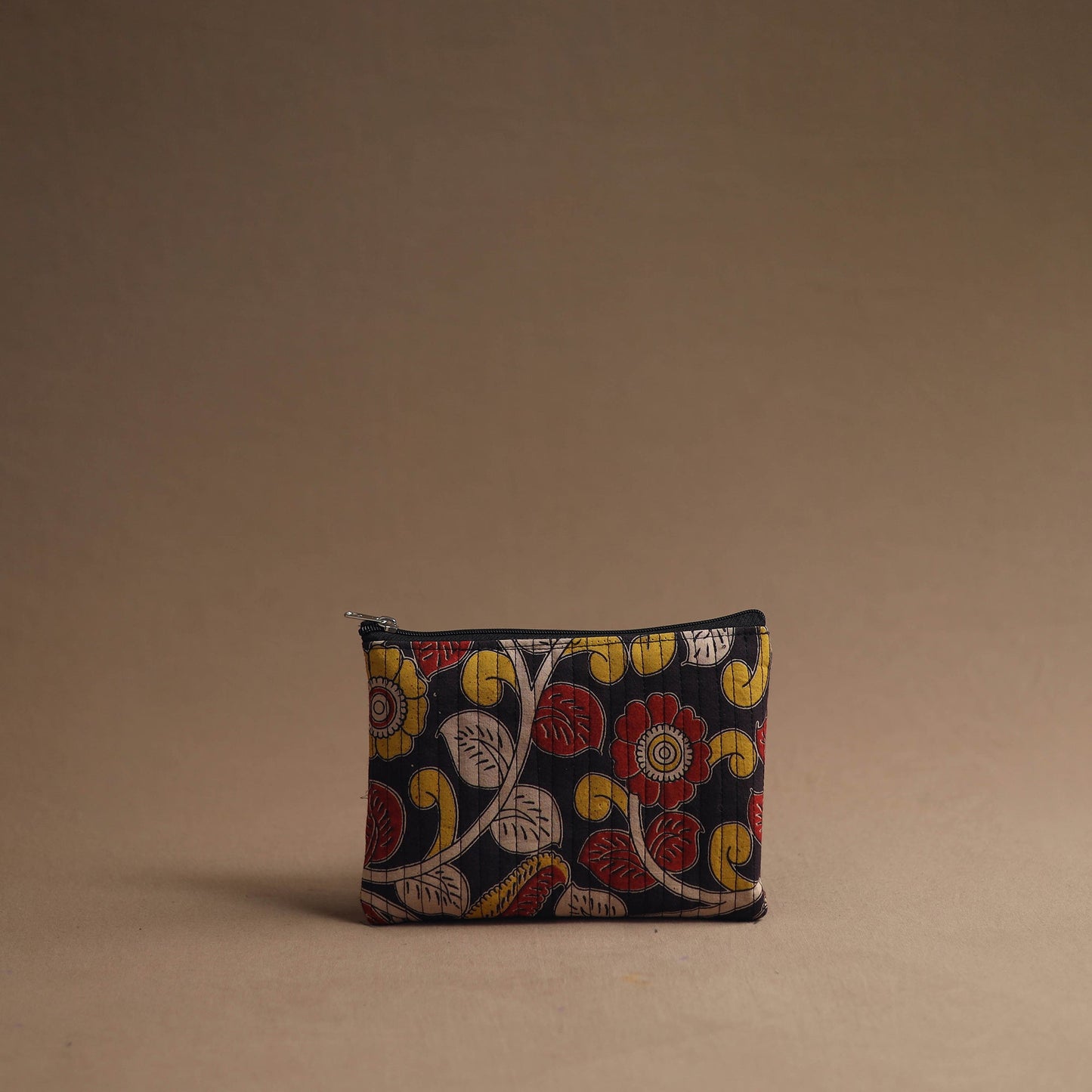 Black - handmade cotton multipurpose utility pouches (set