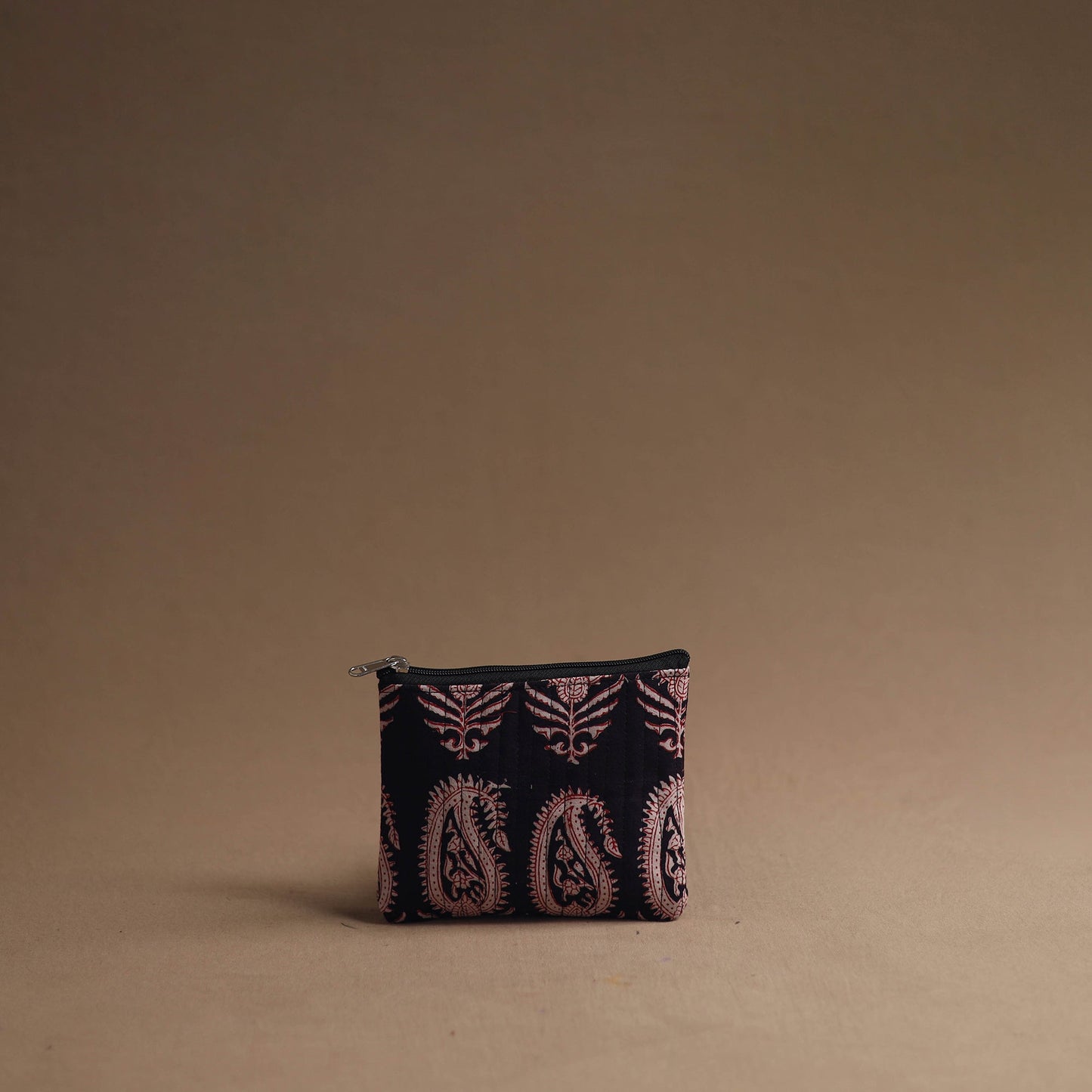 Black - handmade cotton multipurpose utility pouches (set