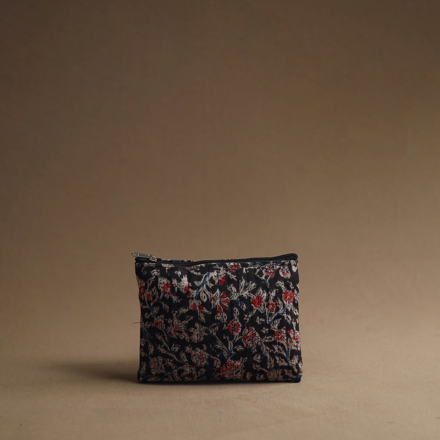 Black - handmade cotton multipurpose utility pouches (set