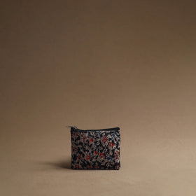 Black - handmade cotton multipurpose utility pouches (set