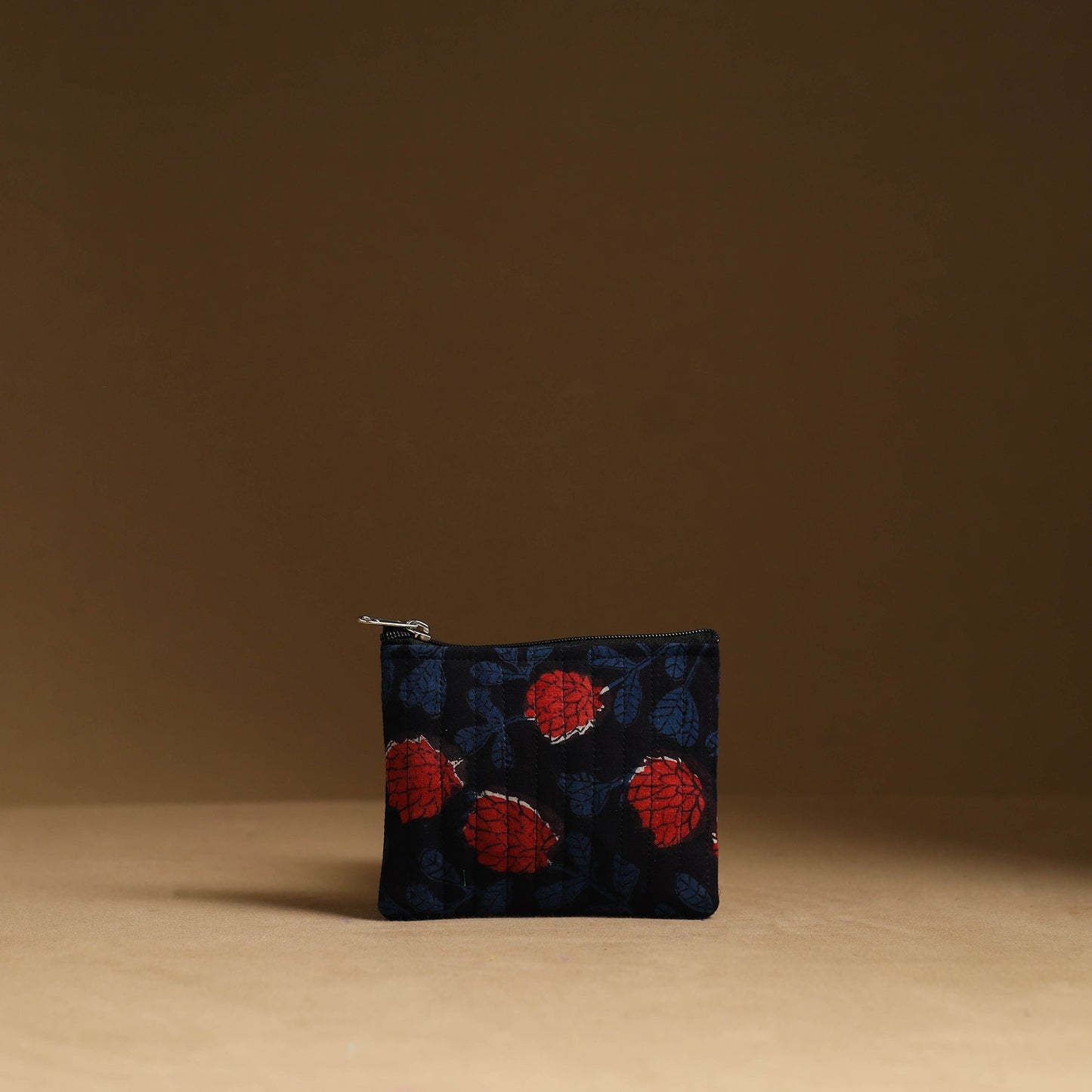 Black - handmade cotton multipurpose utility pouches (set