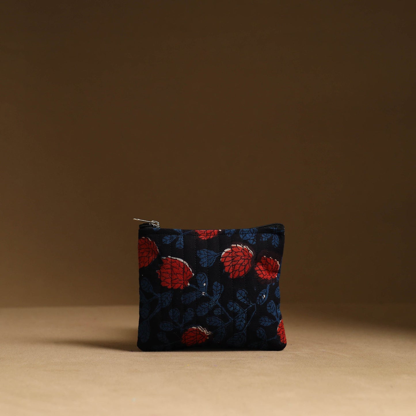 Black - handmade cotton multipurpose utility pouches (set