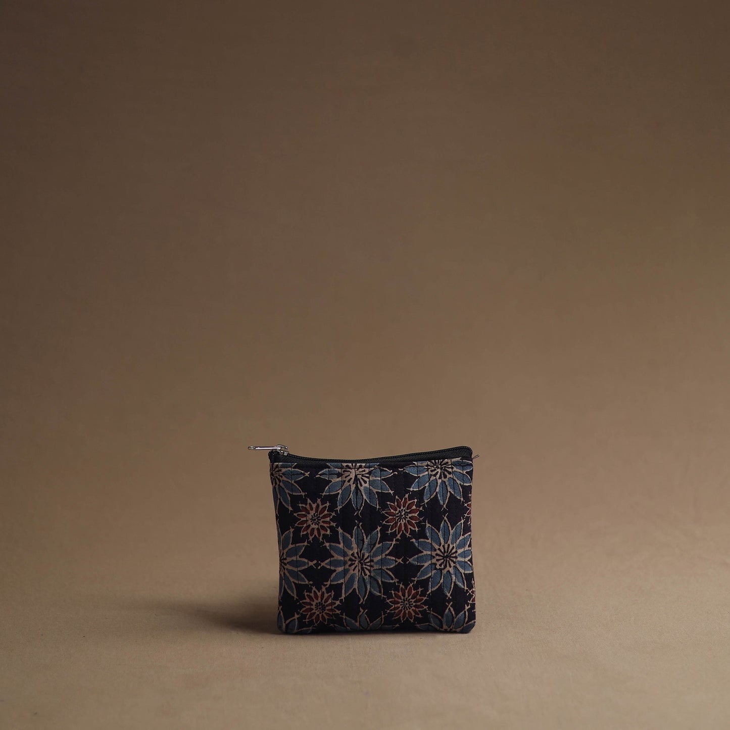 Black - handmade cotton multipurpose utility pouches (set