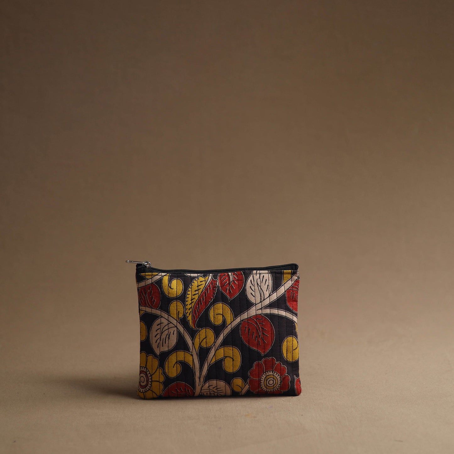 Black - handmade cotton multipurpose utility pouches (set