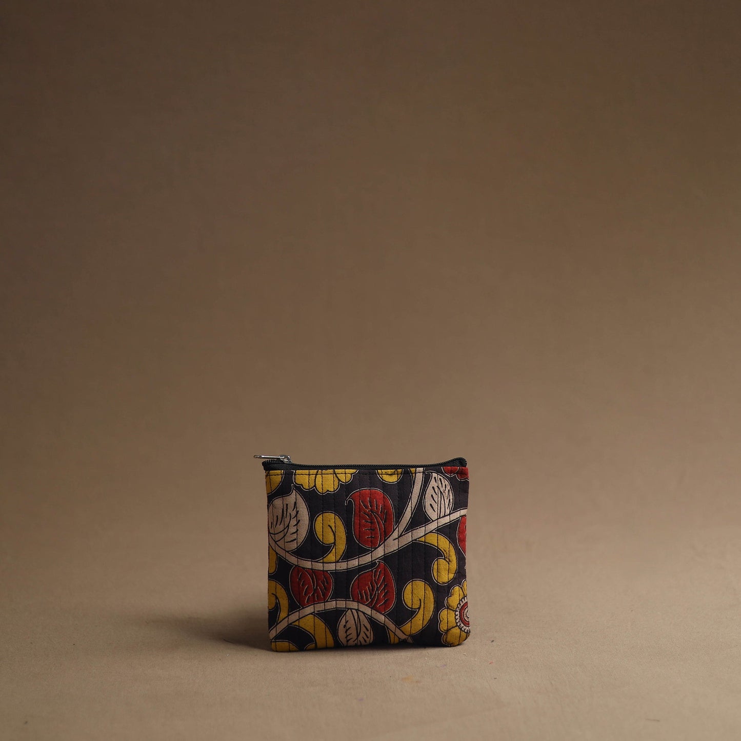 Black - handmade cotton multipurpose utility pouches (set