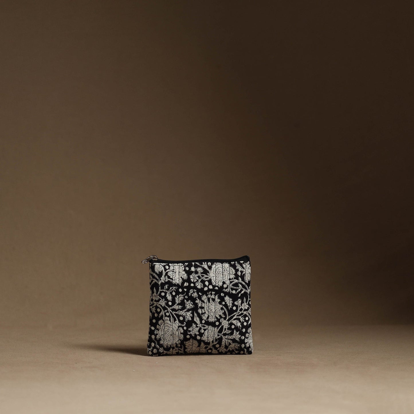 Black - handmade cotton multipurpose utility pouches (set