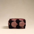  Black Handmade Cotton Toiletry Bag 
