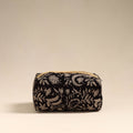  Black Handmade Cotton Toiletry Bag 