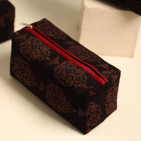  Handmade Cotton Toiletry Bags (Set of 3) 