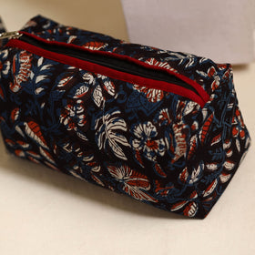  Black Handmade Cotton Toiletry Bags (Set of 3)