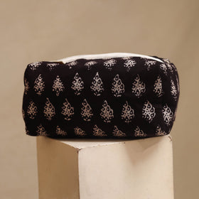 Black - handmade cotton toiletry bags (set of 3) 08