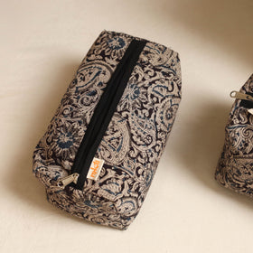 Black - handmade cotton toiletry bags (set of 3) 20