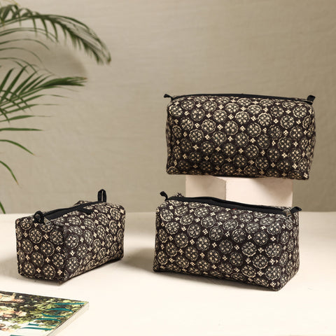  Handmade Cotton Toiletry Bags (Set of 3) 61 