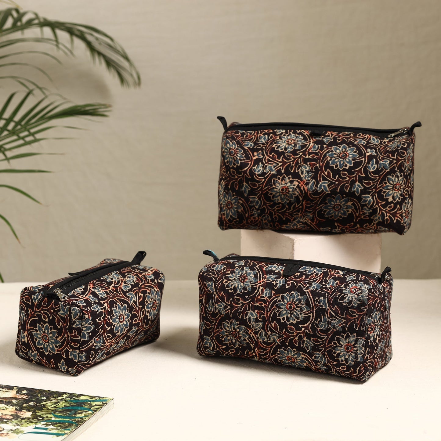  Handmade Cotton Toiletry Bags (Set of 3) 69 